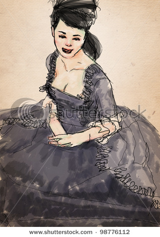 stock-photo-sketch-of-baroque-woman-on-old-paper-98776112.jpg