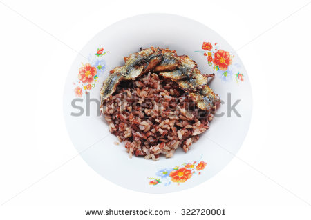 stock-photo-brown-rice-with-fried-fishes-in-plate-on-white-background-322720001.jpg