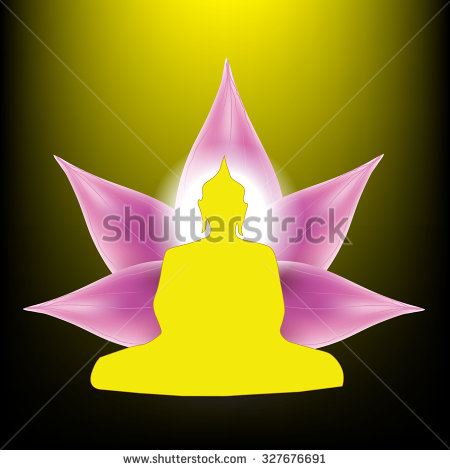 stock-vector-silhouette-of-buddha-sitting-with-lotus-petals-flower-background-327676691.jpg
