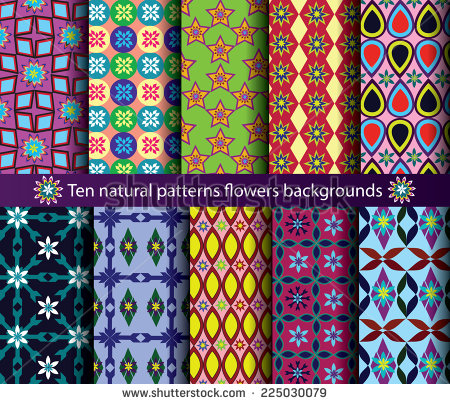 stock-vector-ten-natural-patterns-flowers-backgrounds-texture-225030079.jpg